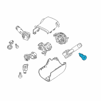 OEM 2010 Buick LaCrosse Ignition Cylinder Diagram - 20766607