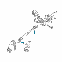 OEM 2018 Toyota C-HR Intermed Shaft Diagram - 45260-10040