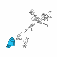 OEM 2019 Toyota C-HR Lower Boot Diagram - 45025-F4020