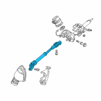 OEM 2020 Toyota C-HR Intermed Shaft Diagram - 45260-F4010