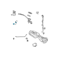 OEM 2009 BMW X6 Left Fuel Level Sensor Diagram - 16-11-7-212-632