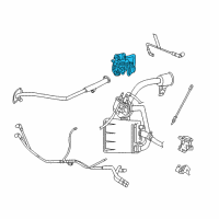 OEM 2002 Chrysler Sebring Valve-Exhaust Gas RECIRCULATION V Diagram - 4627330AA