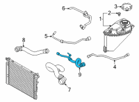 OEM 2021 BMW X5 LINE HEATER RETURN Diagram - 17-12-7-536-485