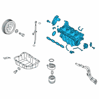 OEM 2018 Kia Optima Manifold Assembly-Intake Diagram - 283102GGA0