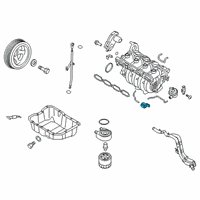 OEM 2017 Hyundai Santa Fe Sport Valve-Solenoid Diagram - 28324-2GGB0