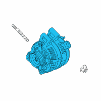 OEM GMC Acadia Alternator Diagram - 23279588