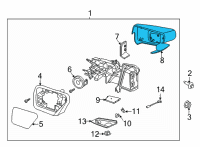 OEM 2022 Ford F-150 COVER Diagram - ML3Z-17D743-DAPTM