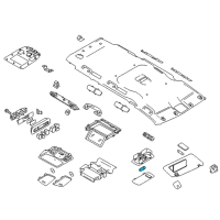 OEM 2009 Infiniti EX35 Bulb Diagram - 26447-EN000