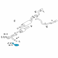 OEM 2017 Ford F-150 Catalytic Converter Diagram - HL3Z-5E212-B