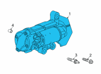 OEM 2022 Cadillac CT4 Starter Diagram - 12706169