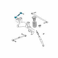 OEM 2006 Toyota Sequoia Upper Control Arm Diagram - 48710-34010