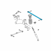 OEM 2004 Toyota Sequoia Lateral Rod Diagram - 48740-34010