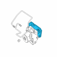 OEM Jeep Anti-Lock Brake System Module Diagram - 68228655AG