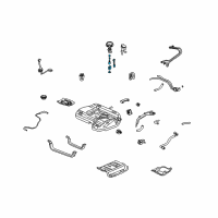 OEM Honda Pilot Fuel Pump Diagram - 17040S3VA10