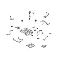 OEM Honda Pilot Filter Set Diagram - 17516-S0X-A01