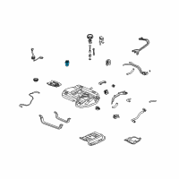 OEM 2003 Honda Pilot Reservoir Diagram - 17706-S0X-A01