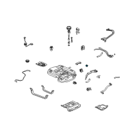 OEM Honda Odyssey Cap, Fuel Filler (Toyoda) Diagram - 17670-S0X-A02