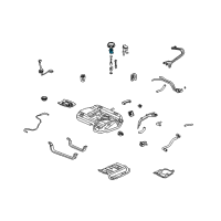 OEM 2004 Honda Pilot Filter Set, Fuel Diagram - 16010-S3V-A10