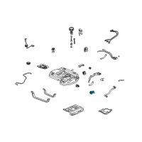 OEM 2004 Honda Pilot Valve, Vent Shut (Orvr) Diagram - 17551-S3V-A01