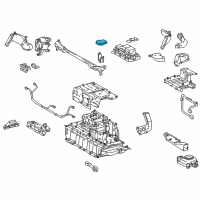 OEM Lexus Sensor, Battery Voltage Diagram - 89892-30020