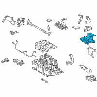 OEM Lexus Bracket Sub-Assembly, Hv Diagram - G920U-30010