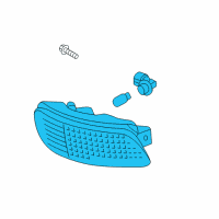 OEM Lexus Reflector Assy, Reflex, LH Diagram - 81920-0E010