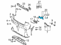 OEM Kia Niro EV REFLECTOR/REFLEX Ass Diagram - 92406Q4000
