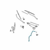 OEM Nissan Murano Hose-Washer Diagram - 28935-CA005