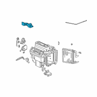 OEM 2006 Acura MDX Valve Assembly, Water Diagram - 79710-S3V-A01