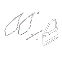 OEM 2008 Hyundai Sonata Windlace Diagram - 91526-21001