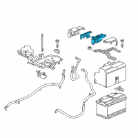 OEM 2019 Buick Regal Sportback Junction Block Diagram - 39148592