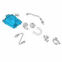 OEM 2019 Nissan Sentra Evaporative Emission Canister Diagram - 14950-5UD0A