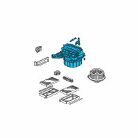 OEM 2004 Honda CR-V Blower Sub-Assy. Diagram - 79305-S9A-A01