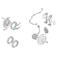 OEM Kia Borrego Spring-Shoe Return Diagram - 582682J000