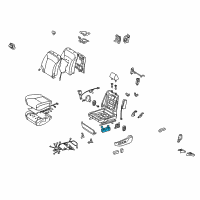 OEM 2013 Lexus IS350 Computer & Switch Assembly Diagram - 84070-53101