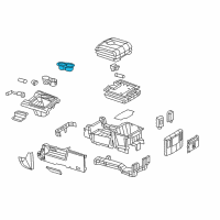 OEM 2015 Ram 3500 Console-Delete Diagram - 5HD65DX9AC