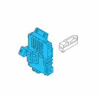OEM 2015 Kia Forte Koup Instrument Panel Junction Box Assembly Diagram - 91950A7050