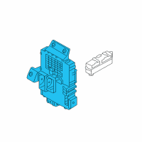 OEM Kia Forte5 Instrument Panel Junction Box Assembly Diagram - 91950A7050