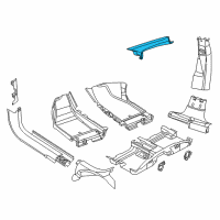 OEM 2015 Dodge Dart Panel-A Pillar Diagram - 1SW42HDAAD