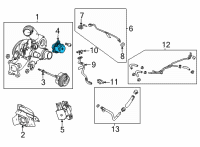 OEM Buick Encore GX By-Pass Valve Diagram - 55512160