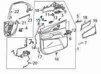 OEM 2022 Cadillac Escalade Lamp Diagram - 84544549