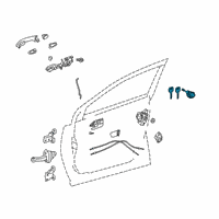 OEM 2019 Toyota RAV4 Cylinder & Keys Diagram - 69005-42810