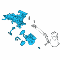 OEM 2020 Honda Passport COLUMN, STEERING Diagram - 53282-TGS-A11