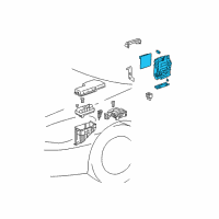 OEM 2005 Toyota Solara Junction Block Diagram - 82730-AA013