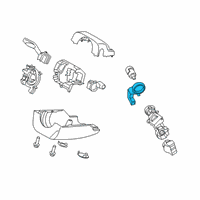 OEM 2016 Ford Fusion Ignition Immobilizer Module Diagram - DS7Z-15607-A