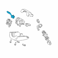 OEM 2017 Ford Fusion Signal Switch Diagram - EG9Z-13341-BB