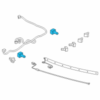 OEM 2018 Ford Edge Automatic Park Sensor Diagram - GT4Z-15K859-A