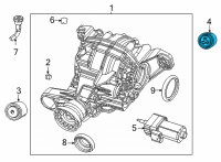 OEM 2021 Jeep Grand Cherokee L BUSHING-CRADLE Diagram - 68375860AC