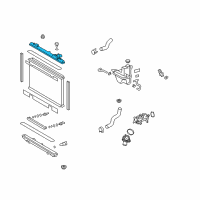 OEM 2011 Lexus GS460 Coolant Reservoir Diagram - 1644138221