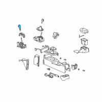 OEM 2005 Saturn Ion Handle Asm, Automatic Transmission Control Lever Diagram - 15793384